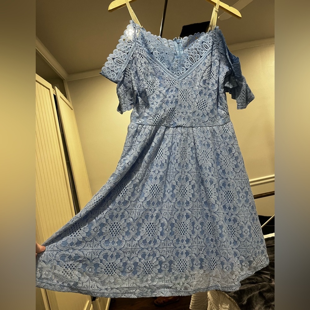 Baby Blue Light Blue Disney Princess Dress Women